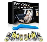 BQWOZTHS Éclairage LED intérieur de Voiture, pour Volvo XC60 XC70 XC90 XC 60 70 90 2002 2004 2006 2007 2008 2010 2014 2016 2017 2018 Accessoires