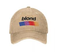 BQWRUUYM Blonde Open Ocean Baseball Cap Mode Délavé Denim Frank Rapper Snapback Cap Unisexe Style Outdoor Summer Caps Hat
