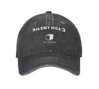 BQWRUUYM C’est du Pain Silent Hill 3 Casquette de Baseball décontractée en détresse lavée Snapback Cap pour Hommes Femmes en Plein air Course Golf Caps Chapeau