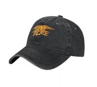 BQWRUUYM Chris Kyle American Sniper Casquette de Baseball Golden Eagle Emblème Femme Mâle Design Trucker Chapeau Printemps Y2k Rétro Pêche Snapback Cap