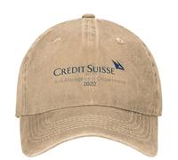 BQWRUUYM Credit Suisse Logo Casquette de Baseball Risk Management Department 2022 Femelle Mâle Protection Solaire Trucker Hat Été y2k Casquettes de Baseball