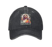 BQWRUUYM Été rétro il est drôle Jésus a Rizzen Pâques Casquette de Baseball Sun Design Washed Trucker Hat Sun Cap
