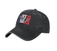 BQWRUUYM French Motocross Casquette de Baseball Running Hippie Quality Trucker Chapeau Couple Femmes Casual Protection Solaire Casquettes de Baseball