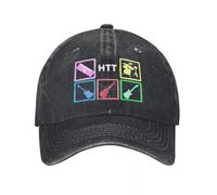 BQWRUUYM K on HTT Casquettes de Baseball Vintage Coton en détresse Comic Anime Snapback Cap Unisexe Style Outdoor Summer Caps Hat