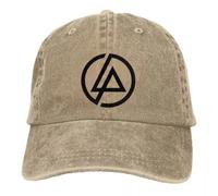 BQWRUUYM Linkin-Park Meteora Minutes to MidnightAngle Emblème Casquette De Baseball Denim en Détresse Snapback Casquette Hommes Femmes Chapeaux Ajustables Casquette