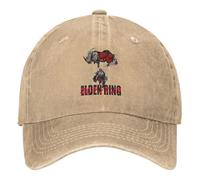 BQWRUUYM Radahn Festival Elder Game Denim Baseball Cap Akira Ring Tennis Skate Trucker Dad Hat Unisexe Teens y2k Funny Design Snapback Cap