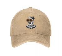 BQWRUUYM Terrifier Clown Horror Movie Scary Merchandis eUnisexe Style Casquette de Baseball Casquettes en Coton Vieilli Chapeau Vintage Entraînements Vêtements de tête