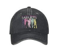 BQWRUUYM Vintage Saja Boys Kpop Demon Hunter Casquettes de Baseball Hommes en Détresse Denim Lavé Snapback Chapeau Extérieur Running Golf Casquette Ajustable