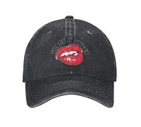 BQWRUUYM Vintage Short N Sweet Sabrina Carpenter Casquettes de Baseball Unisexe Denim en détresse Casquette de Soleil Running Golf Unstructured Soft Hats Cap