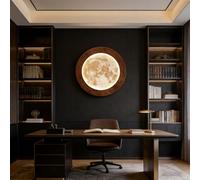 BQZKTVED Art Mural à LED,Tableau Mural 3D avec éclairage LED,pour La Maison,Salon,Étude,Décoration De Chambre À Coucher(B-Multi-Colored,120x120cm)