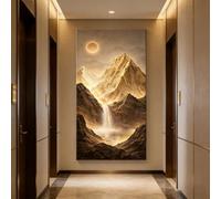 BQZKTVED Décoration Murale 3D en grès avec lumière LED,Décoration Murale LED 3D,Accent Lumineux Unique pour la Maison, Salon,Chambre à Coucher(A-Multi-Colored,50x100cm)