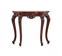 BQZKTVED Table Console d'Entrée, d'Appoint pour Couloir et Salon avec Espace de Rangement, pour Couloir, Entrée, Salon(Solid Wood Color,105x36x88)