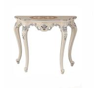 BQZKTVED Table Console d'Entrée, d'Appoint pour Couloir et Salon avec Espace de Rangement, pour Couloir, Entrée, Salon(White,105x36x88)