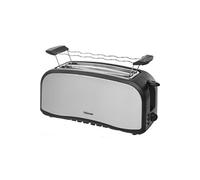 br-1046 grille-pain - deux longues fentes - parois en acier inoxydable