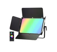 Bresser Lampe LED studio 150W RGB Panneau DMX contrôle app 10000K Photo/vidéo