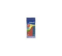Pelikan Br 40 - Gomme - Rouge/Bleu - Caoutchouc ( Pack De 4 )