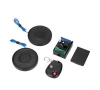 BR 70/9 Télécommande électro-aimant 12 V avec force de traction élevée 200 N pour applications d'automatisation industrielle et de contrôle de processus (noir 24 V)