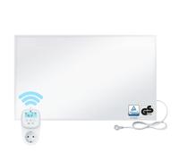 BR Bringer Chauffage infrarouge, 700 W, avec thermostat intelligent et application, chauffage électrique infrarouge, économe en énergie, certifié TÜV GS, marque de qualité allemande (blanc)