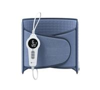 BR Bringer Coussin chauffant infrarouge avec arrêt automatique, protection contre la surchauffe, 6 niveaux de chauffage (25-60°C), écran LED, lavable (bleu, 60 x 30 cm)