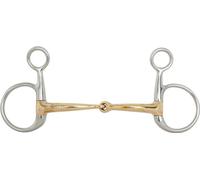 BR Mors de cheval Soft Contact simple 12mm Cheeks 110mm
