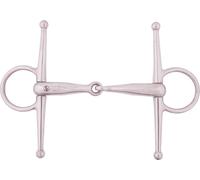 BR Mors de filet à garrot 18mm, simple, massif, inoxydable