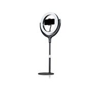 Bresser Lampe LED circulaire BR-RL 10B avec support et connexion USB Noir G