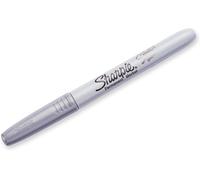 Br&s 39013 Marqueur Permanent, Pointe Fine, Non Toxique, Argent Métallisé