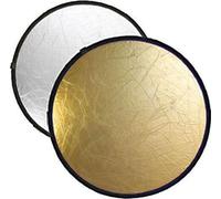 BR-TR5 Parapluie réfléchissant 60cm rond or/argent