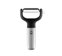 BRA - A196013 - Signature, Éplucheur Lisse en Y, Acier Inoxydable 18/10, Manche Résistant et Ergonomique, Lame Lisse