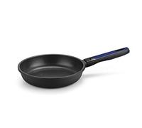 BRA Advanced | Poêle 26 cm, Noir,Fonte d’Aluminium avec Revêtement Antiadhésif Profile Renforcé sans PFOA, Compatible Tous Feux Dont Induction