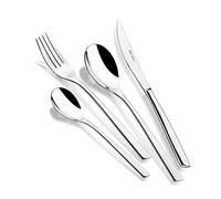 BRA Bari | Set de 24 Pièces en Acier Inoxydable avec Couteau à Steak, 6 Personnes