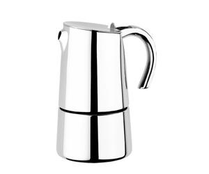 BRA Bella | Cafetière 4 Tasses, Acier Inoxydable 18/10