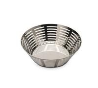 BRA Bella | Corbeille à Pain Ronde, 21 cm, Acier Inoxydable 18/10