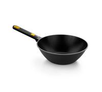 BRA Daily Pro | Wok 28 cm, fonte d'aluminium avec fond 4,5 mm, antiadhésif trois couches, sans PFOA, compatible tous feux dont