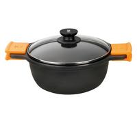 BRA Efficace 5,7 L Noir Aluminium Diamètre Inférieur: 21,8 Cm, Diamètre 28 Cm