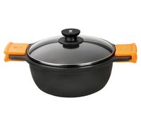 BRA Efficient 8,3 L Noir Aluminium Sous-plat Diam. 25,5 cm, 32 cm