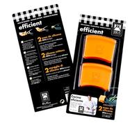 Bra Anses en silicone Efficient – 2 unités, Taille moyenne, pour 24–32 cm de diamètre, Orange