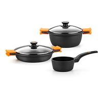 BRA Efficient | Batterie de cuisine 5 pièces en fonte d’aluminium