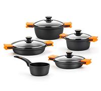 BRA Efficient | Batterie de cuisine 9 pièces en fonte d’aluminium