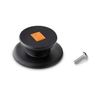 BRA Efficient | Bouton de Bakélite Noir avec Insert Orange