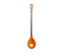 BRA Efficient | Cuillère à pâtes, acier inoxydable, nylon et silicone, orange, 35 cm