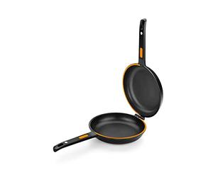 BRA Efficient Duo | Poêle double 24 cm spéciale pour omelette espagnole