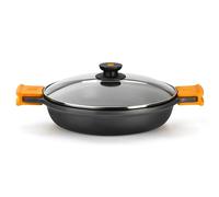 Bra Faitout Bas Efficient 36 cm Fonte d'aluminium Antiadhésif Platinum Plus sans PFOA Induction