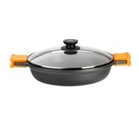 Bra Faitout Bas Efficient 36 cm Fonte d'aluminium Antiadhésif Platinum Plus sans PFOA Induction