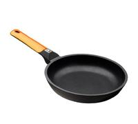 BRA Efficient Orange | Poêle 28 cm, Fonte d’Aluminium avec Revêtement Antiadhésif Platinum Plus sans PFOA, Compatible Tous Feux Dont Induction