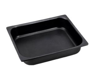 BRA Efficient | Plat à Gratin Gastronorm 1/2, Fonte d’Aluminium avec Revêtement Antiadhésif Platinum Plus