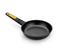 BRA Fast Click Poêle à Frire 26 cm en Fonte d'aluminium avec revêtement antiadhésif Full Induction, Convient pour Tous Les Types de cuisinières