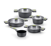 BRA Life | Batterie de cuisine 9 pièces, aluminium coulé