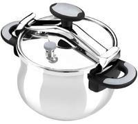 BRA New Star | Autocuiseur Étrier, 6 L, Acier Inoxydable, Tous Feux Dont Induction