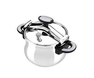 BRA New Star | Autocuiseur Étrier, 9 L, Acier Inoxydable, Tous Feux Dont Induction